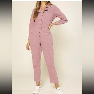 SOLD Outerknown Lou Cord Jumpsuit